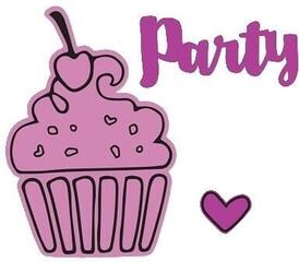 Šablóna Sizzix 662914 Sada rezacích šablón Narodeninová torta 3 ks