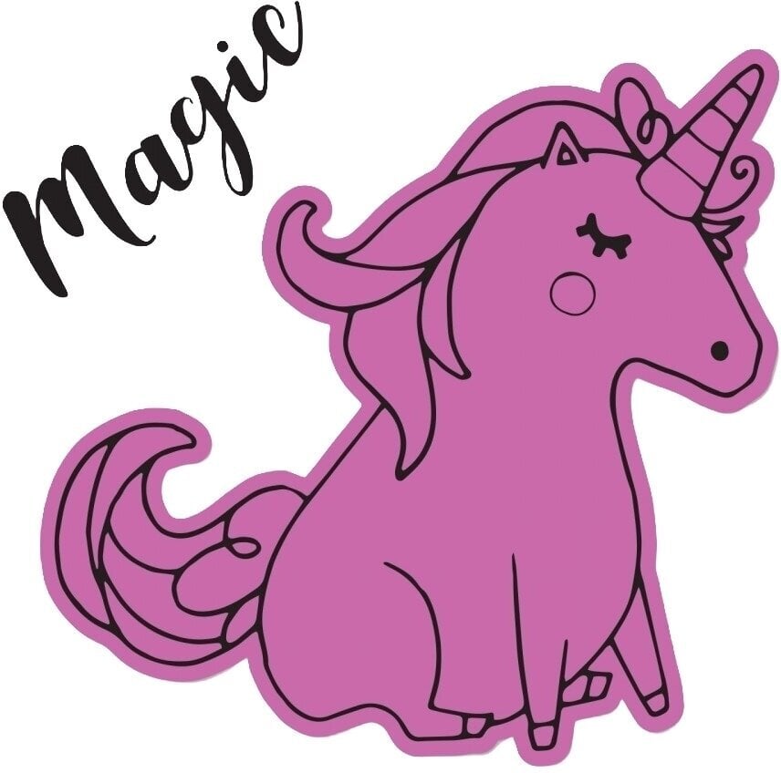 Šablona Sizzix 662943 Set predložaka za rezanje Unicorn 3 kom