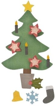 Šablóna Sizzix 662969 Rezacia šablóna Vianočný stromček - 1