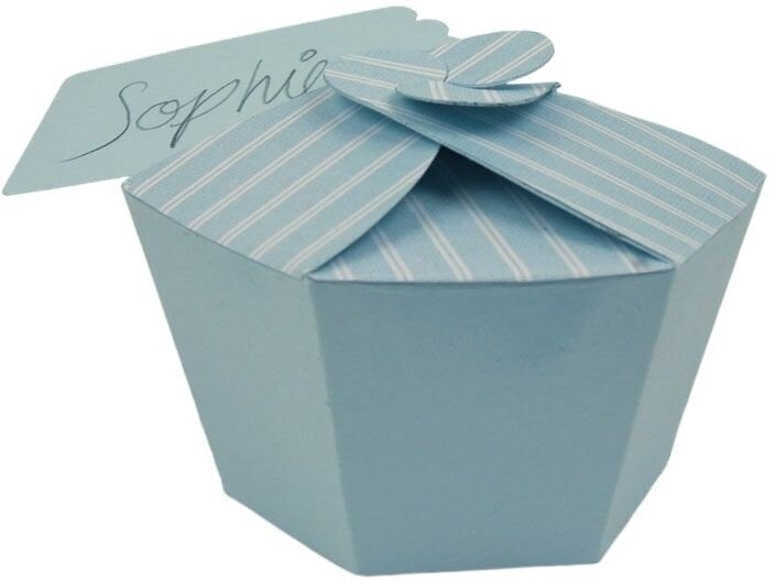 Template Sizzix 662994 Cutting Template Hexagonal Gift Box