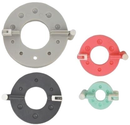 Scrapbooking Sizzix 663004 Ferramenta para Enrolar 4 Peças