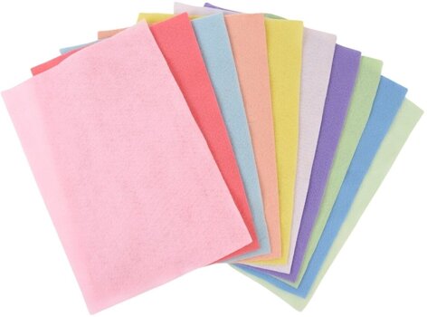 Matériau Sizzix 663022 Feutre Pastel Colours - 1