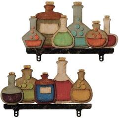 Template Sizzix 663092 Cutting Template Bottles 28 pcs