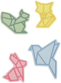 Modèle Sizzix 663319 Kit de gabarits de découpe Lapin en origami 8 pièces - 1