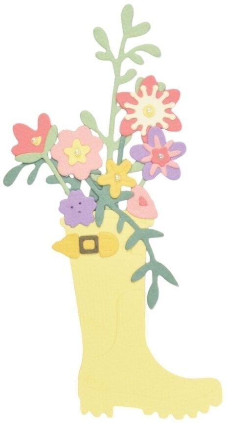 Modèle Sizzix 663322 Kit de gabarits de découpe Animaux de la forêt 17 pcs