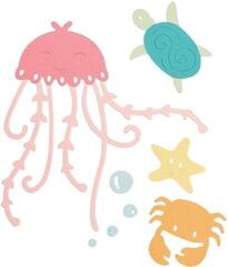 Mal Sizzix Thinlits Dies Under The Sea