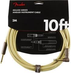 Instrumentenkabel Fender Deluxe Series 3 m Gerade Klinke - Winkelklinke Instrumentenkabel