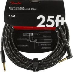 Nástrojový kábel Fender Deluxe Series 7,5 m Rovný - Zalomený Nástrojový kábel