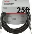 Fender Professional Series Black 7,5 m Straight - Straight Instrument Cable