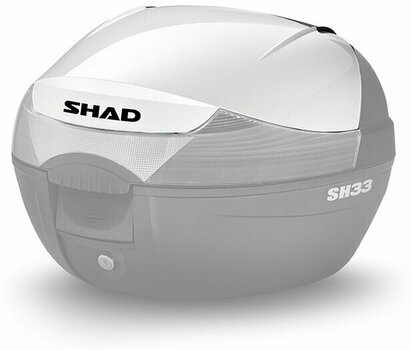 Dodatki za moto kovčke, torbe Shad Cover SH33 White - 1