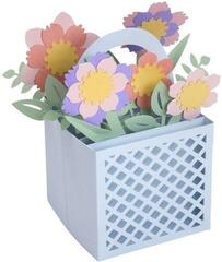 Modèle Sizzix 663578 Kit de gabarits de découpe Mélange floral 12 pcs