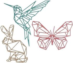 Modèle Sizzix 664157 Kit de gabarits de découpe Lapin/Possin/Œuf 3 pcs