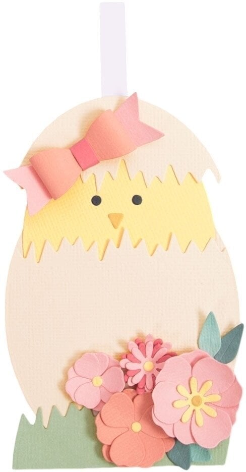 Stencil Sizzix 664362 Molde de corte Ovo 12 un.