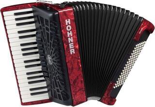 Pianotrekkspill Hohner Bravo III 96 Red