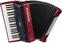 Klavirska harmonika Hohner Bravo III 96 Klavirska harmonika Red
