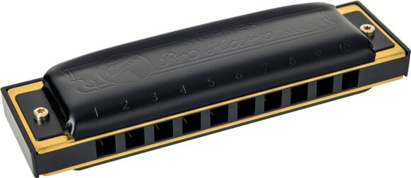 Dijatonske usna harmonika Hohner Pro Harp MS Richter-F Sharp Dijatonske usna harmonika - 1