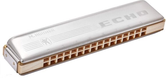 Diatonická ústna harmonika Hohner Echo 32 Tremolo Richter-C Diatonická ústna harmonika - 1