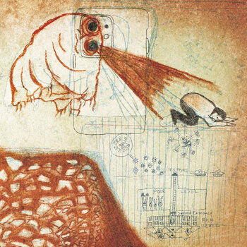 LP ploča Deerhoof - Future Teenage Cave Artists (Blood Coloured) (LP) - 1