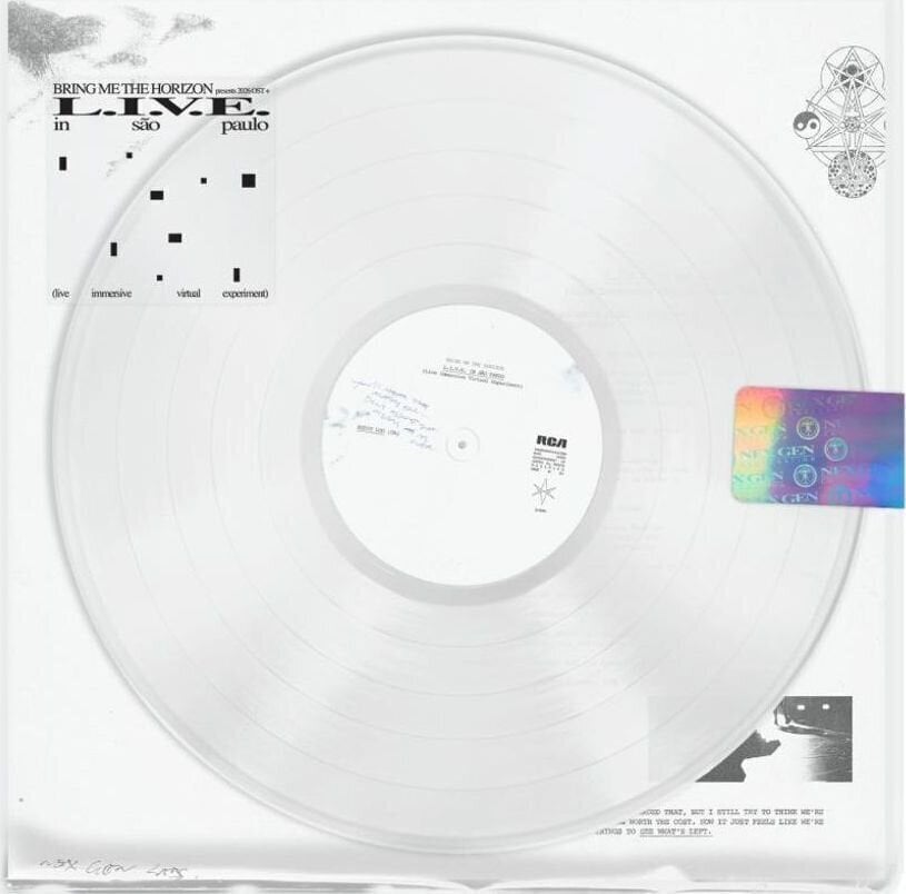 Disc de vinil Bring Me The Horizon - L.I.V.E. In Sao Paulo (Live Immersive Visual Experiment) (Crystal Clear Coloured) (2 LP)