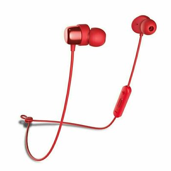 In-ear draadloze koptelefoon Niceboy HIVE E2 Red - 1