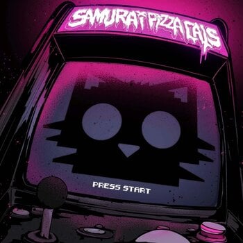 LP ploča Samurai Pizza Cats - Press Start (Limited Edition) (Pink/Lilac Splatter Coloured) (LP) - 1