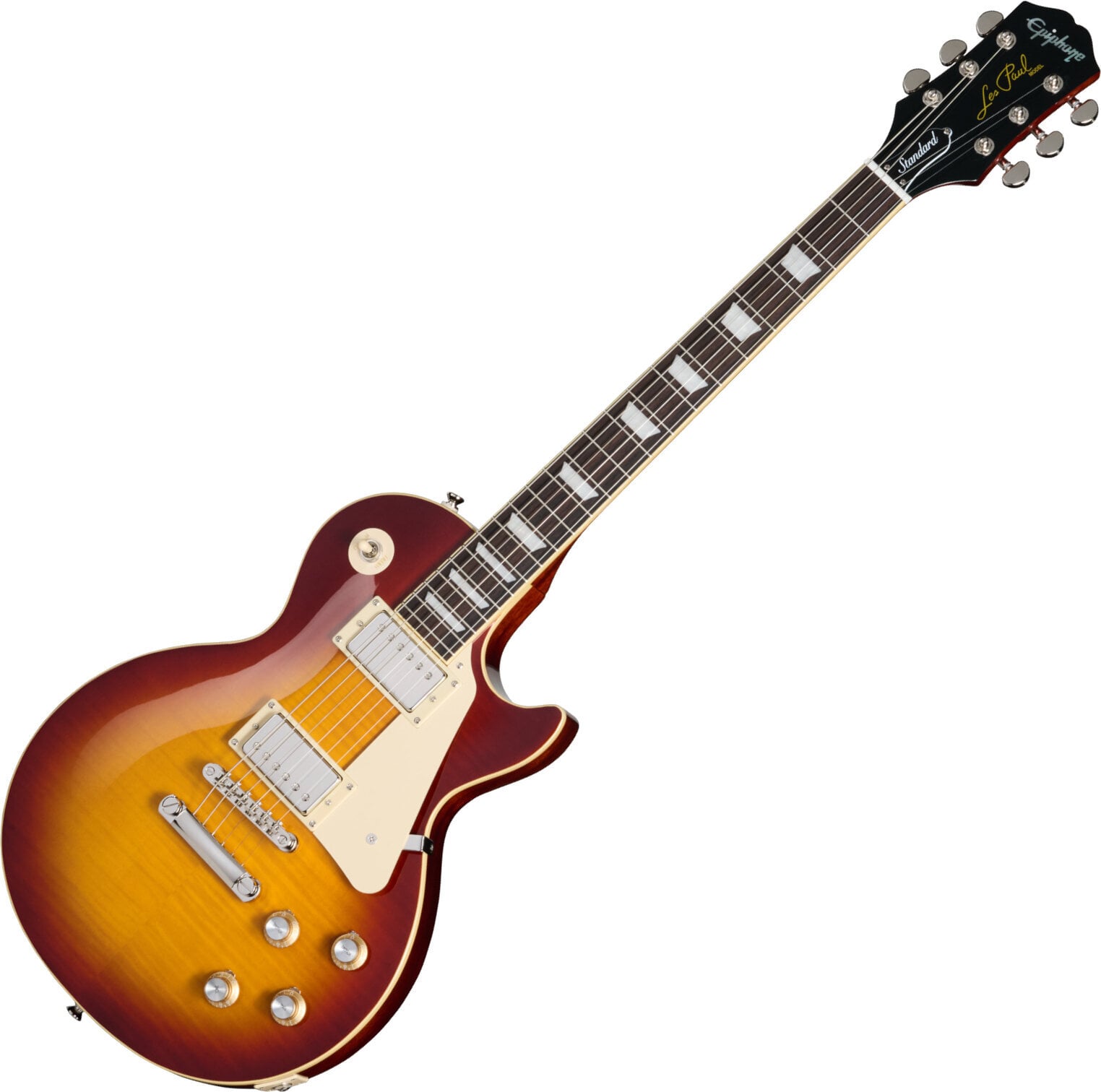Guitarra elétrica Epiphone Les Paul Standard 60s Figured Ice Tea Burst Guitarra elétrica
