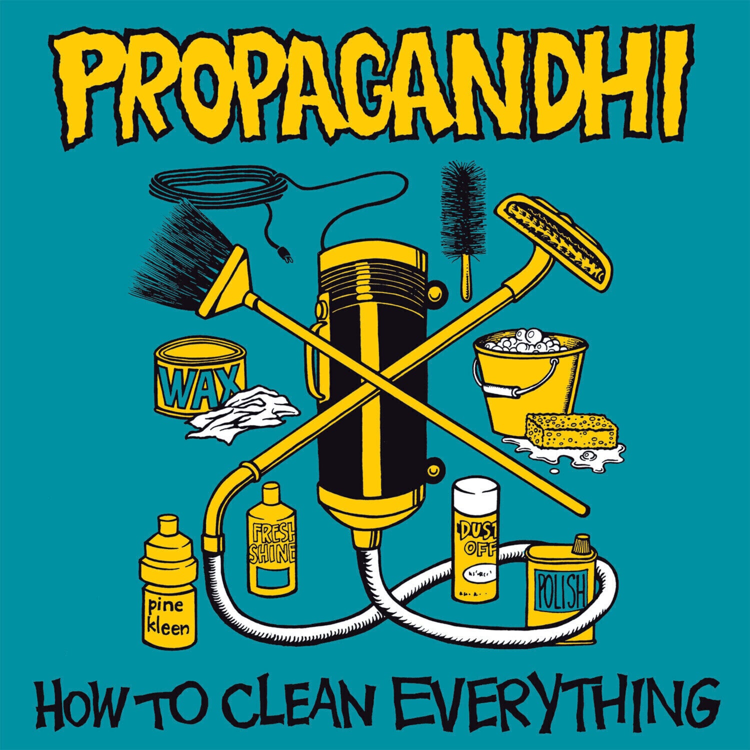 LP ploča Propagandhi - How To Clean Everything (Indie Exclusive) (Yellow Coloured) (LP)