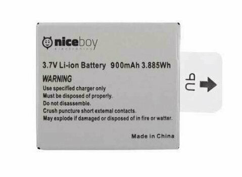 Batteri för foto och video Niceboy Battery 900 mAh - 1
