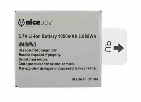 Bateria para fotografia e vídeo Niceboy Battery 1050 mAh - 1