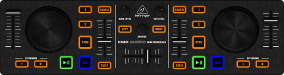 DJ kontroler Behringer DJ CONTROLLER CMD MICRO - 1