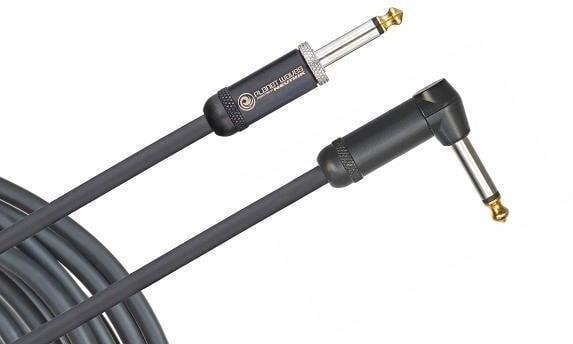 Instrument Cable D'Addario Planet Waves PW-AMSGRA-10 Black 3 m Straight - Angled