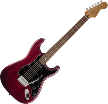 Električna gitara Fender Modern Player Strat HSH Crimson Red Transparent - 1