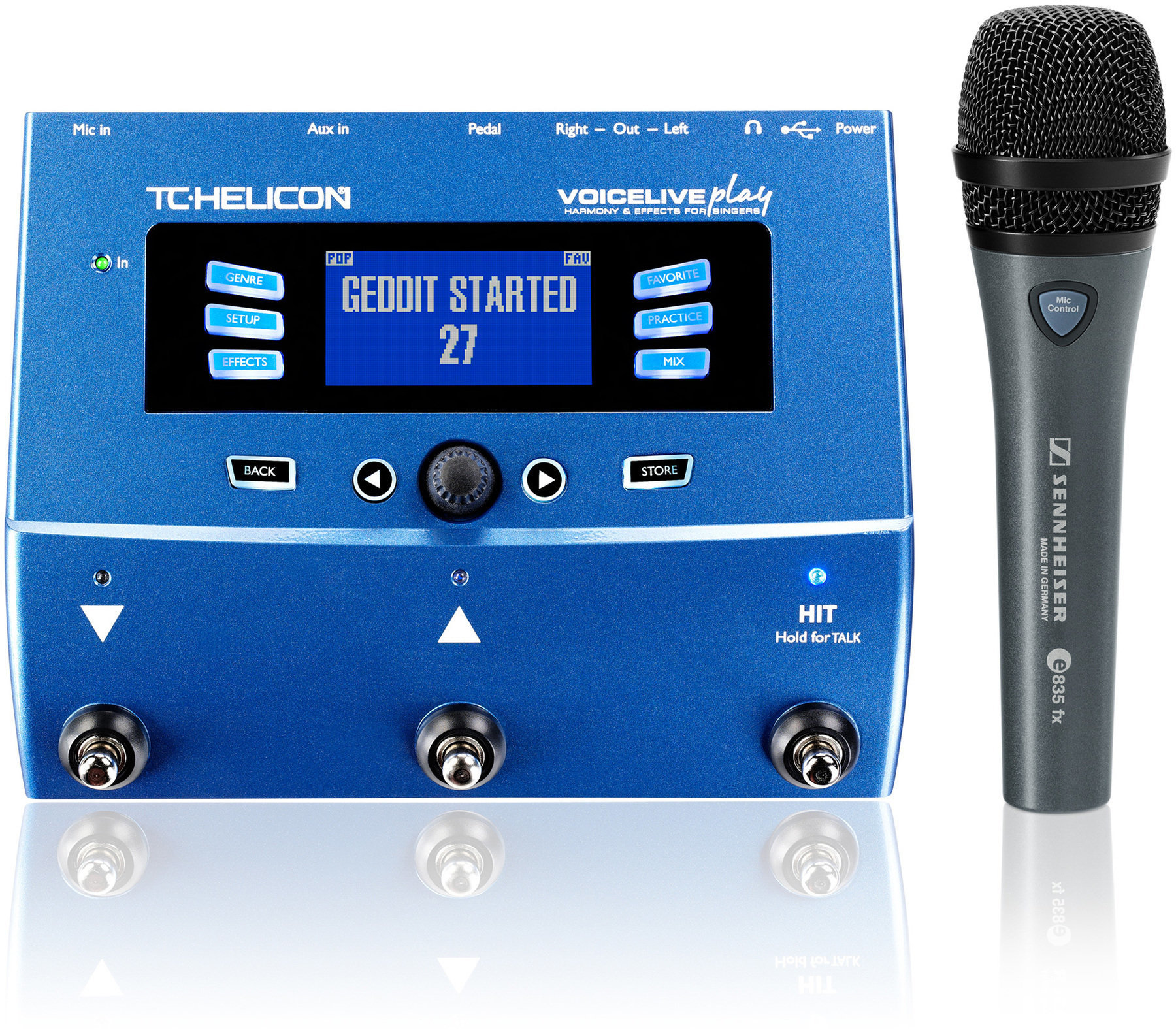 Вокални процесор TC Helicon VoicelivePlay E835FX