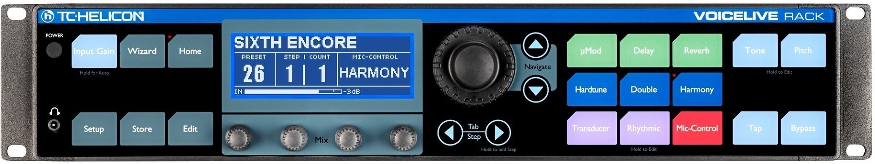 Vocal Effects Processor TC Helicon VoiceLive Rack