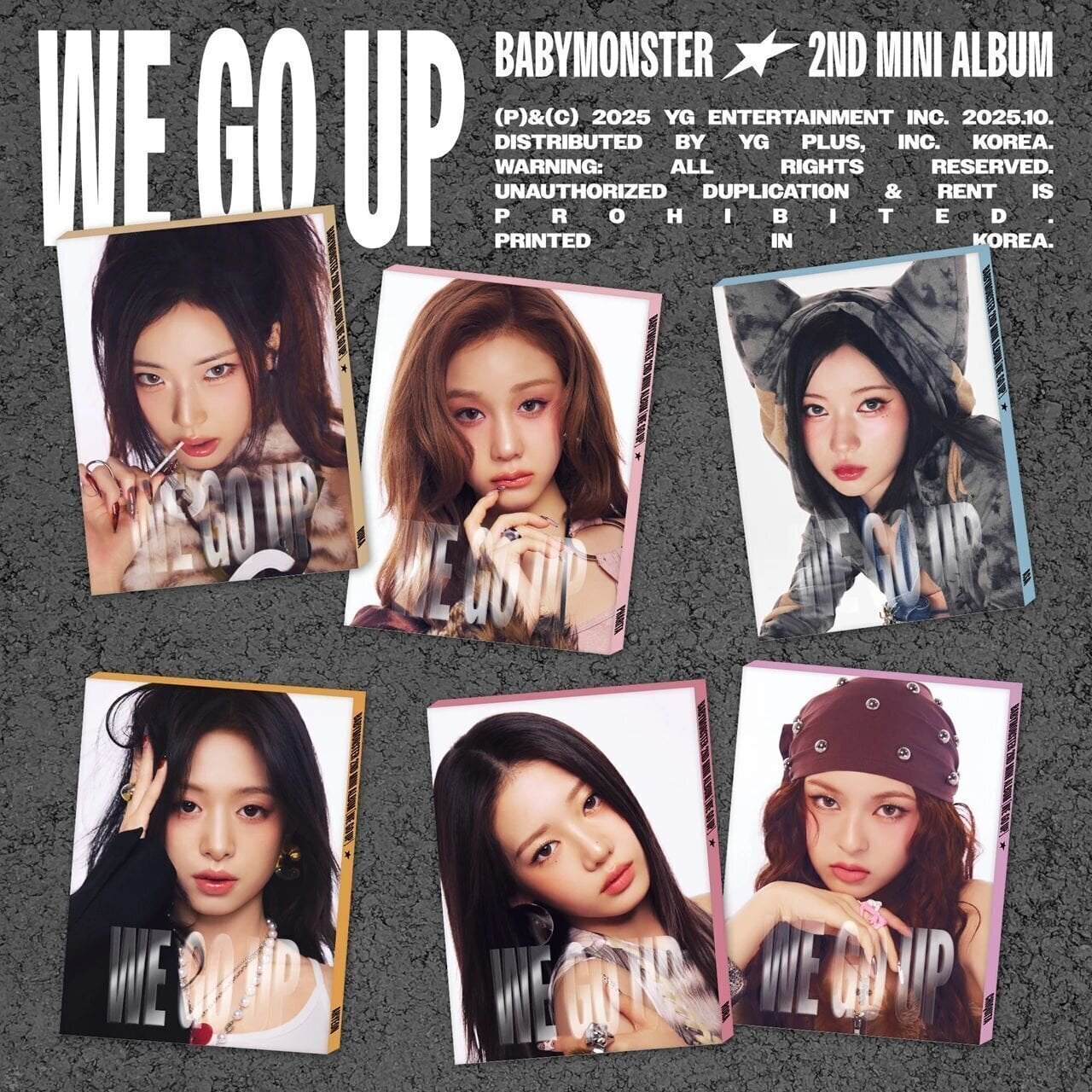 Muziek CD BabyMonster - We Go Up - Pattern - Asa (CD)