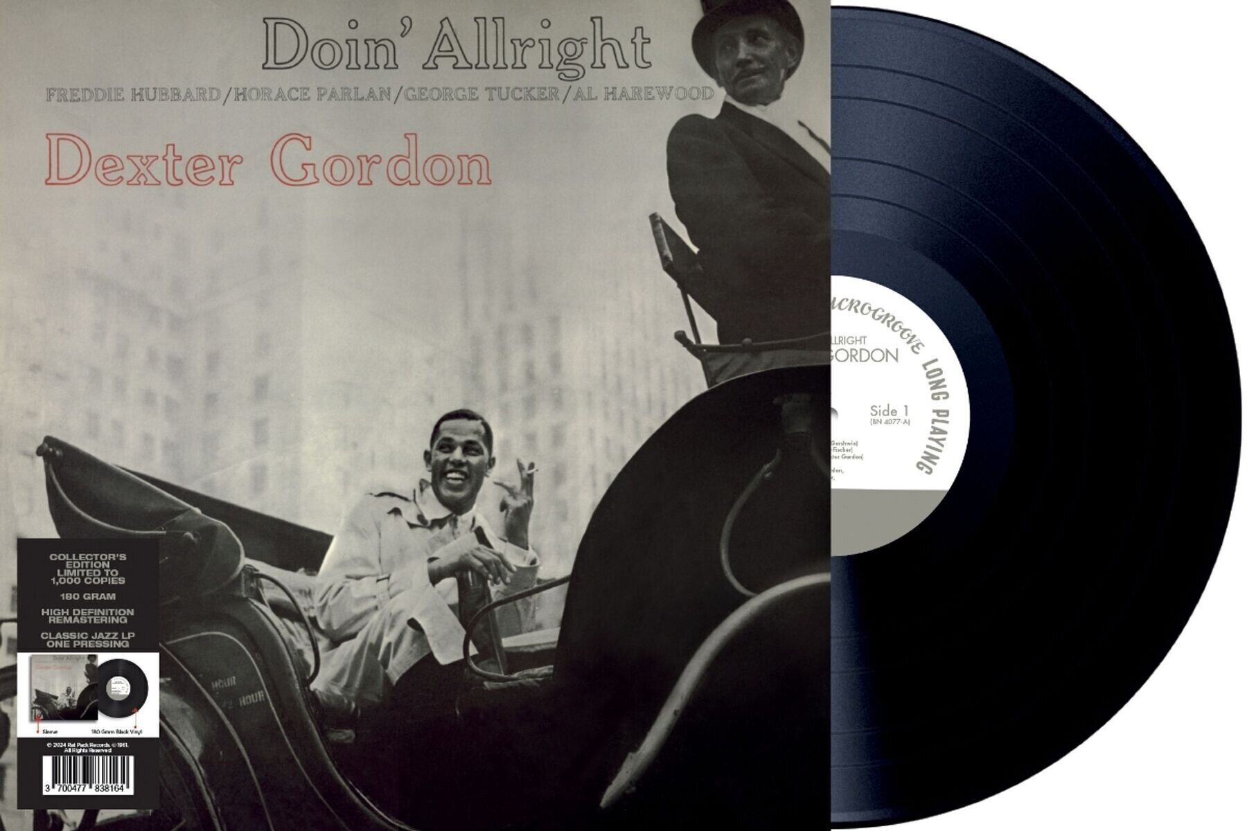 Disc de vinil Dexter Gordon - Doin' Alright (Reissue) (Limited Edition) (180 g) (LP)