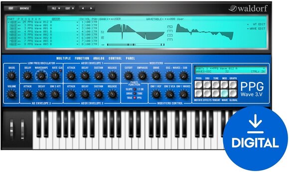 VST Instrument Waldorf PPG Wave 3.V - Version 2.0 (Digitális termék) - 1