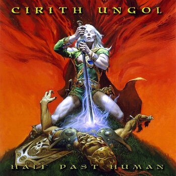 LP ploča Cirith Ungol - Half Past Human (45 RPM) (Violet Sheer Marbled Coloured) (LP) - 1