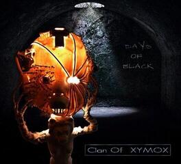 LP ploča Clan Of Xymox - Days Of Black (Limited Edition) (Orange/Black Starburst Coloured) (LP)
