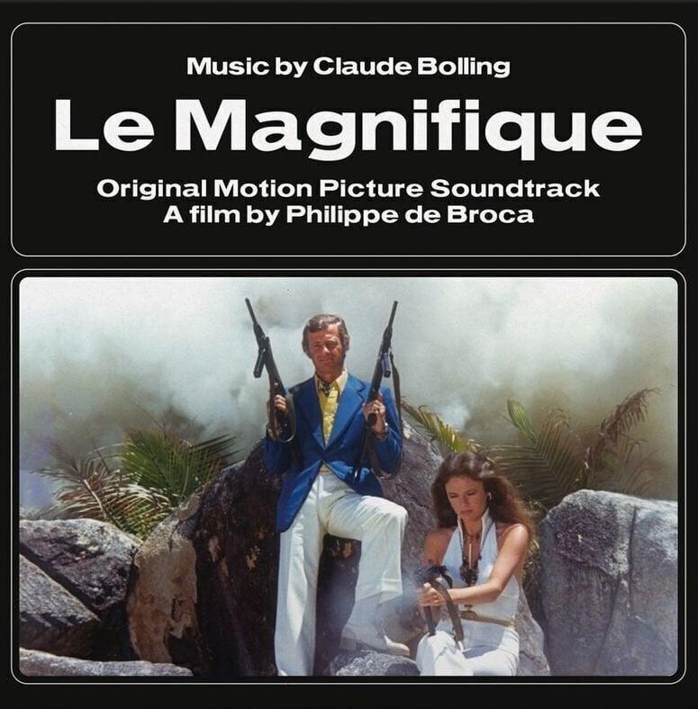 LP ploča Claude Bolling - Le Magnifique (Original Motion Picture Soundtrack) (Black Variant Cover) (Reissue) (2 LP)