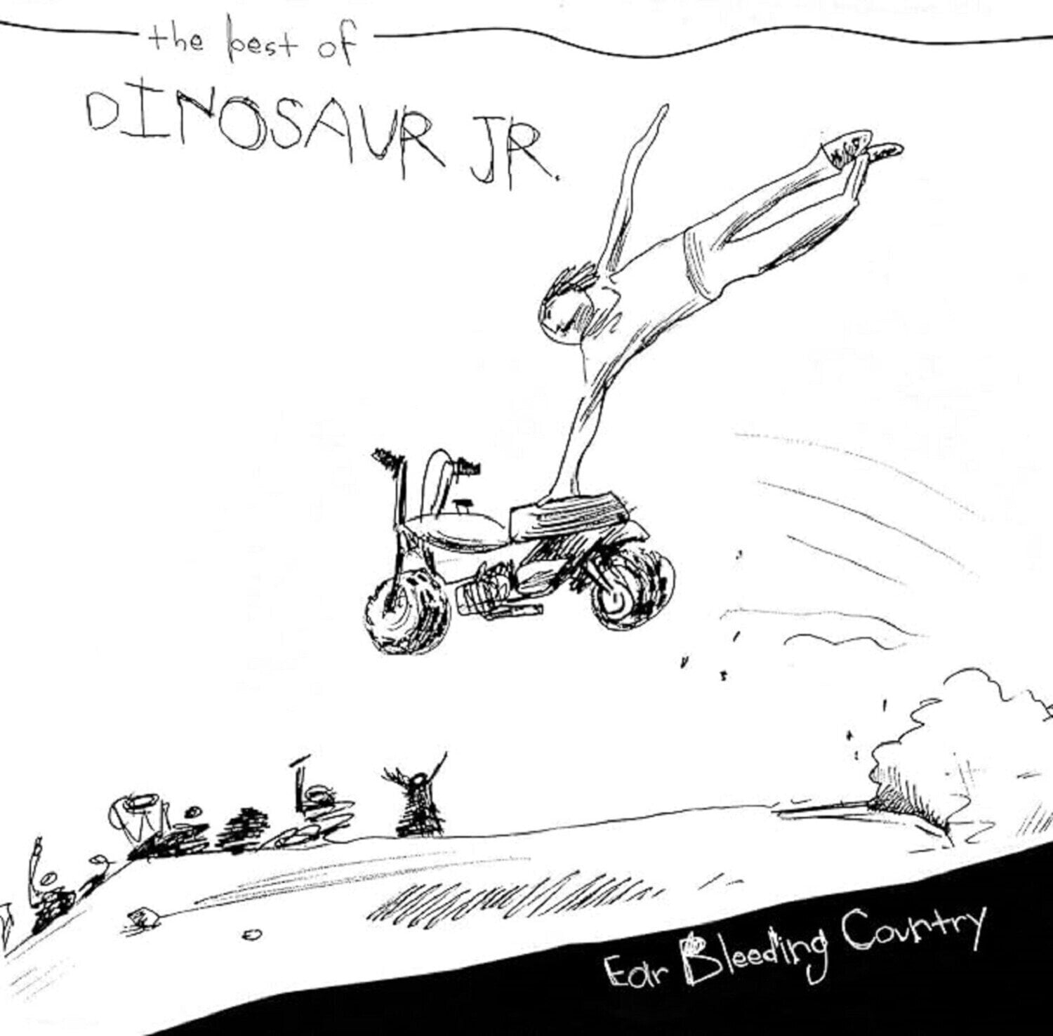 LP ploča Dinosaur Jr. - Ear Bleeding Country: The Best Of Dinosaur Jr. (Deluxe Edition) (Black & White Coloured) (2 LP)