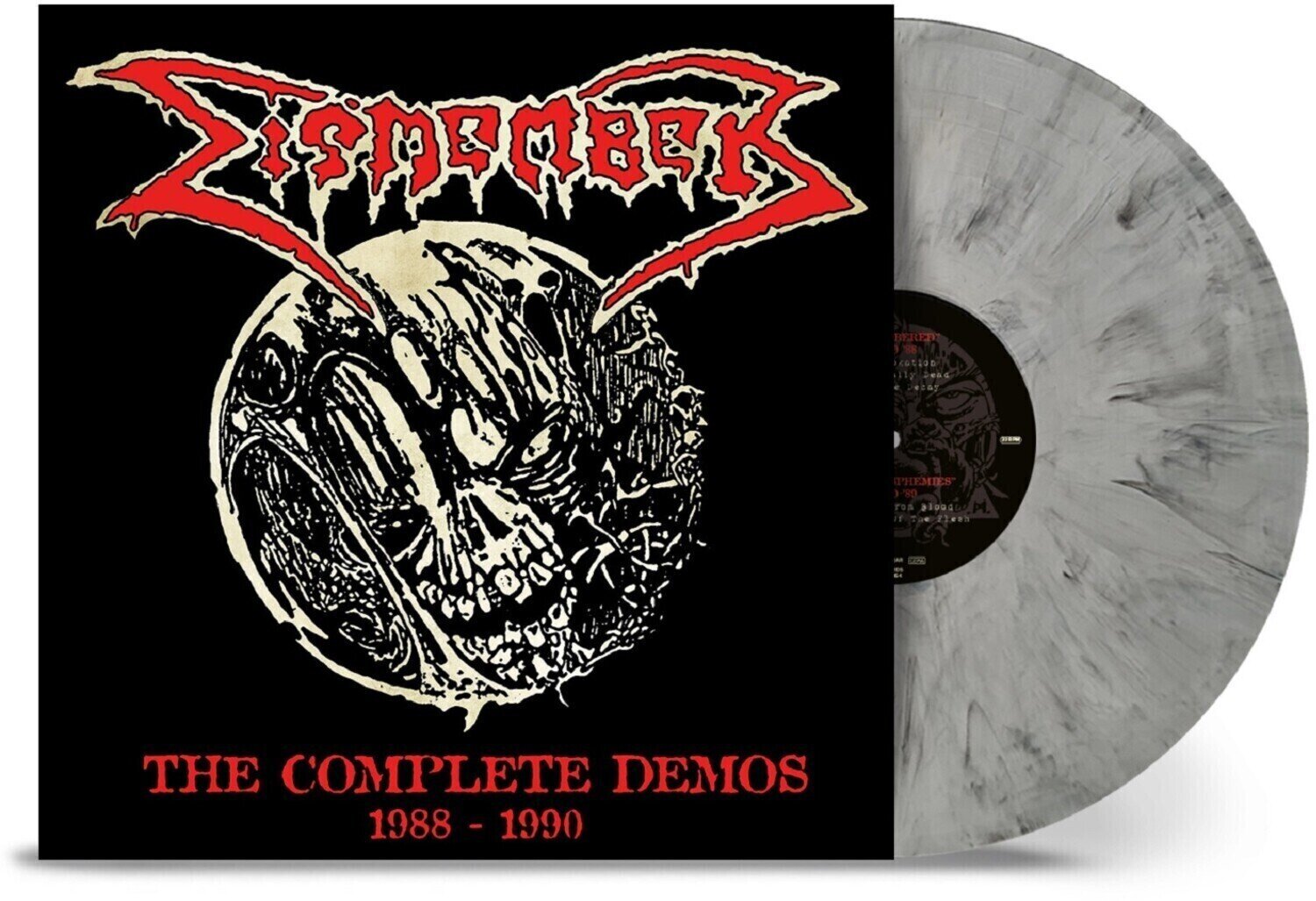 LP ploča Dismember - The Complete Demos (1988-1990) (Reissue) (Gray Marbled Coloured) (LP)