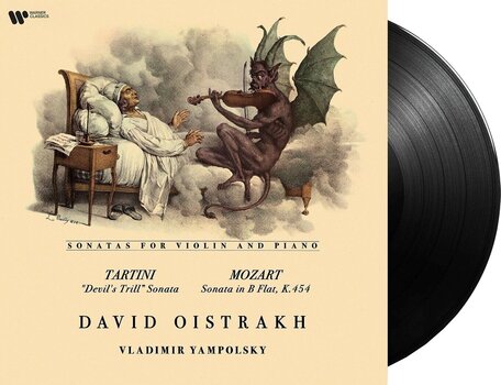 LP ploča David Oistrakh / Vladimir Yampolsky - Tartini / Mozart - ''Devil's Tril'' Sonata / Sonata In B Flat, K. 454 (LP) - 1