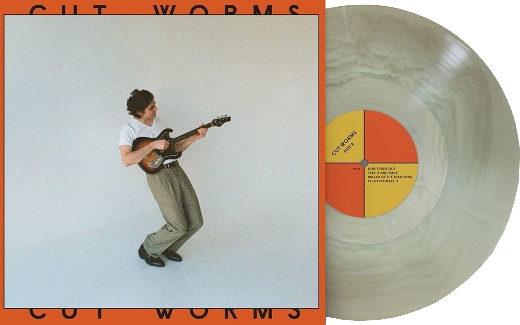 Schallplatte Cut Worms - Cut Worms (Seaglass Wave Coloured) (LP)