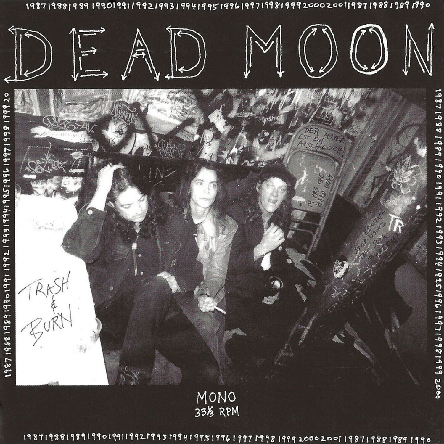 Hanglemez Dead Moon - Trash & Burn (Reissue) (LP)
