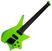 Headless gitaar HILS Guitars HZ7 NEXT Neon Green Headless gitaar