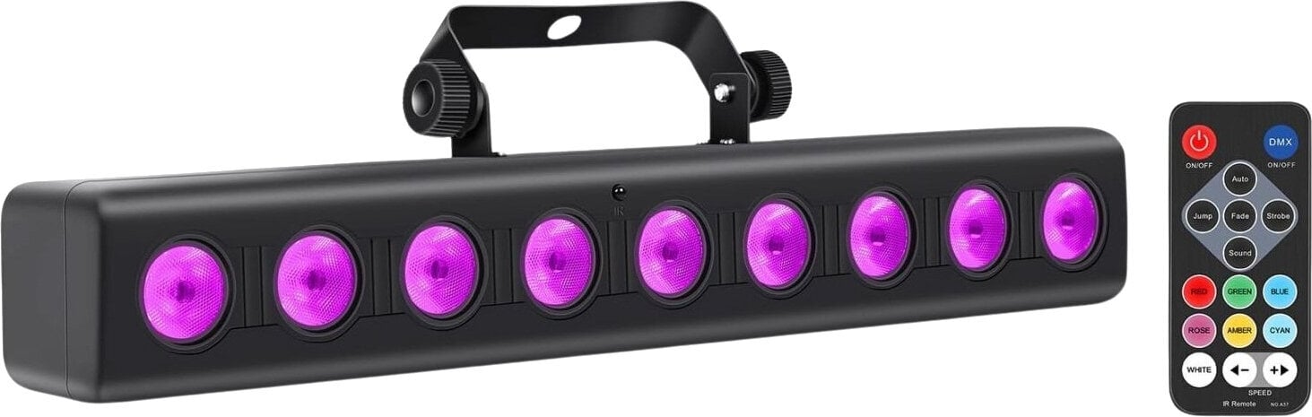 LED-balk LWS 9 pcs Wash TRI LED-balk