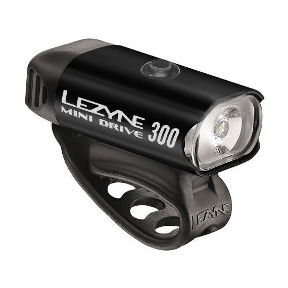 Svjetlo za bicikl Lezyne Mini Drive 300 Black/Hi Gloss