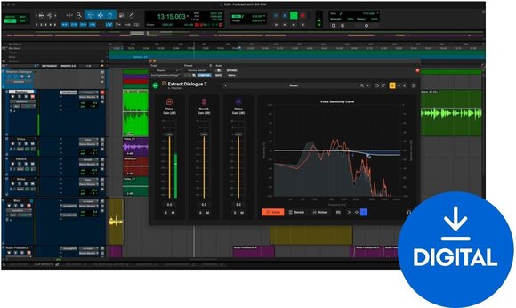 Студио софтуер Plug-In ефект Acon Digital Extract:Dialogue 2 (Дигитален продукт) - 1