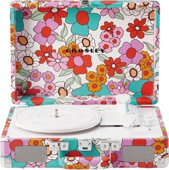 Kannettava levysoitin Crosley Cruiser Plus Groovy Floral Kannettava levysoitin - 1